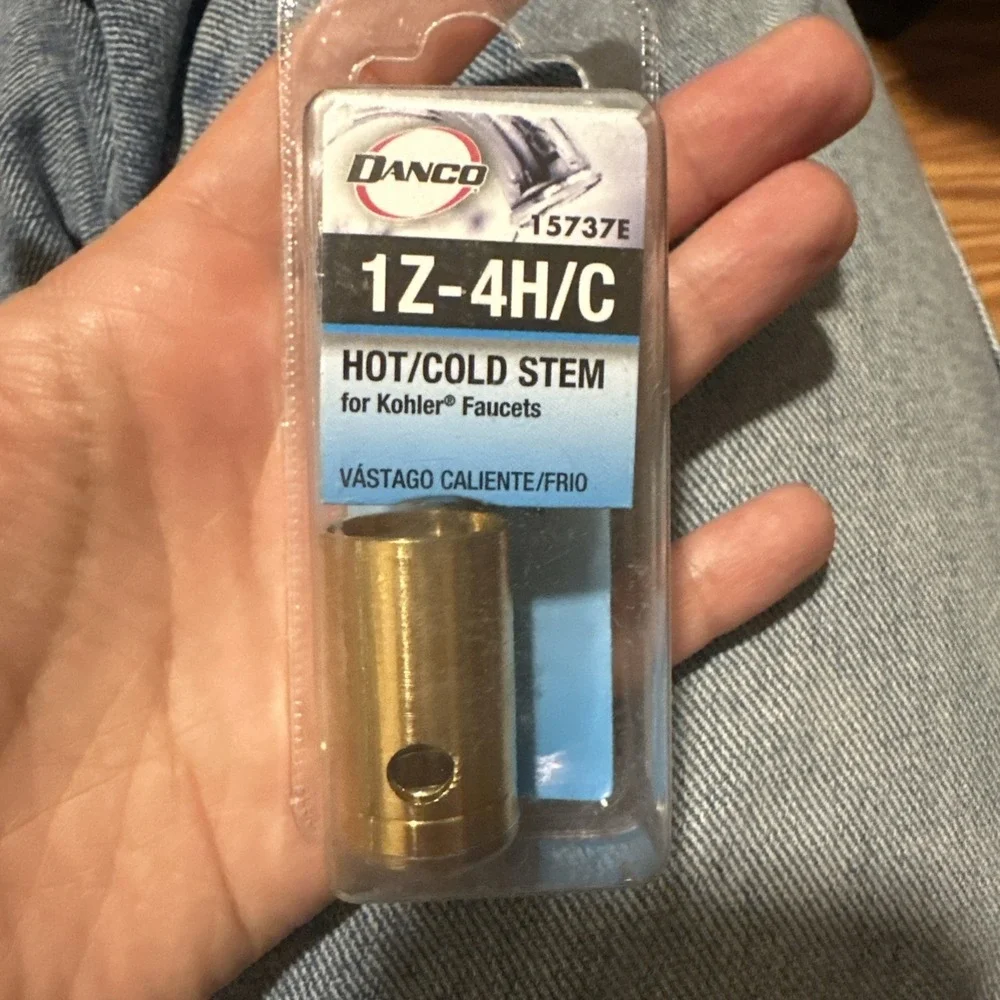 Danco 1Z-4H/C Hot & Cold Stem For Kohler Faucets 15737E